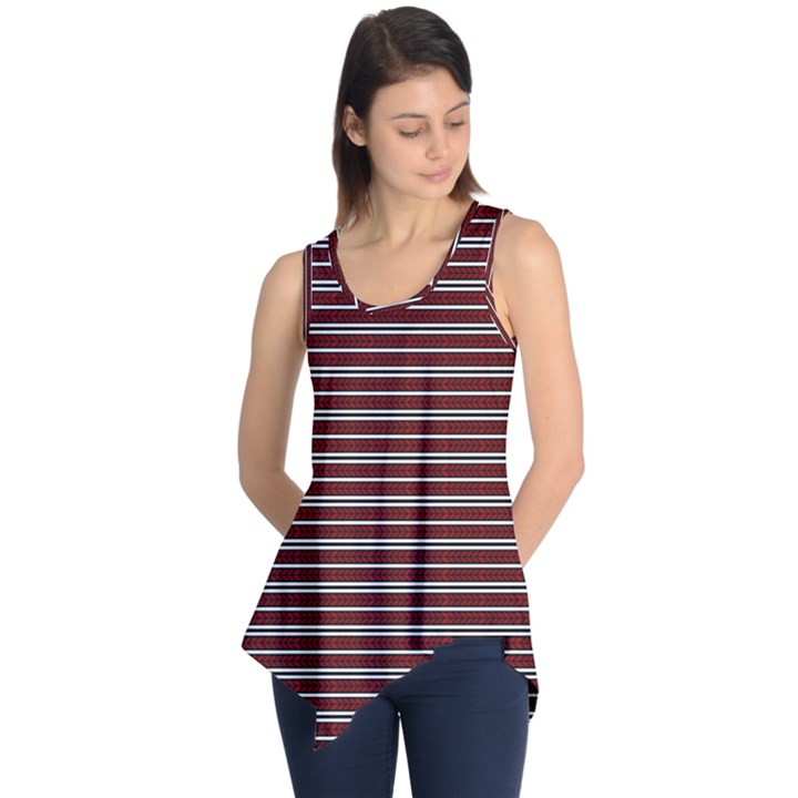 Indian Stripes Sleeveless Tunic