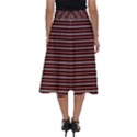 Indian Stripes Perfect Length Midi Skirt View2