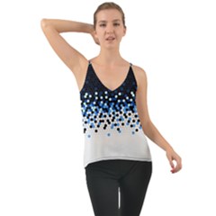 Flat Tech Camouflage Reverse Blue Cami by jumpercat