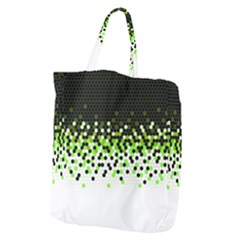 Flat Tech Camouflage Reverse Green Giant Grocery Zipper Tote by jumpercat