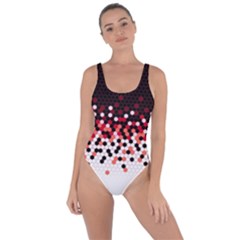 Flat Tech Camouflage Reverse Red Bring Sexy Back Swimsuit by jumpercat