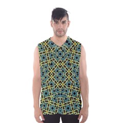 Arabesque Seamless Pattern Men s Basketball Tank Top by dflcprints