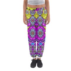 Fantasy Bloom In Spring Time Lively Colors Women s Jogger Sweatpants by pepitasart