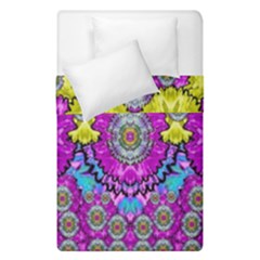 Fantasy Bloom In Spring Time Lively Colors Duvet Cover Double Side (single Size)