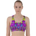 Fantasy Bloom In Spring Time Lively Colors Back Weave Sports Bra View1