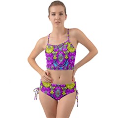 Fantasy Bloom In Spring Time Lively Colors Mini Tank Bikini Set by pepitasart