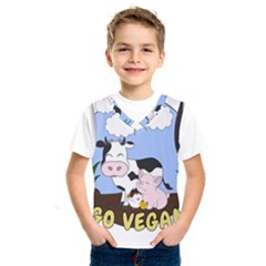 Friends Not Food - Cute Pig And Chicken Kids  Sportswear by Valentinaart