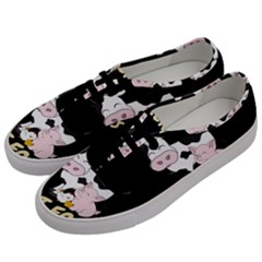 Friends Not Food - Cute Cow, Pig And Chicken Men s Classic Low Top Sneakers