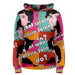 Valerie Solanas Women s Pullover Hoodie by Valentinaart