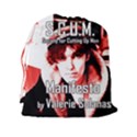 Valerie Solanas Drawstring Pouches (XXL) View2