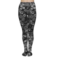 Dark Leaves Women s Tights by jumpercat