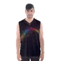 Background Light Glow Lines Colors Men s Basketball Tank Top View1