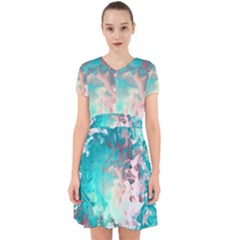 Background Art Abstract Watercolor Adorable In Chiffon Dress