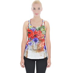 Flowers Bouquet Art Nature Piece Up Tank Top