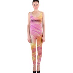 Background Art Abstract Watercolor One Piece Catsuit