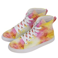 Background Art Abstract Watercolor Men s Hi-Top Skate Sneakers