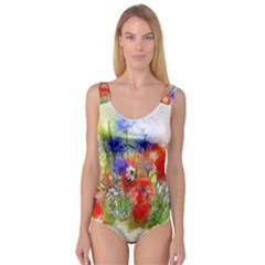 Flowers Bouquet Art Nature Princess Tank Leotard 