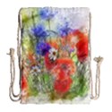 Flowers Bouquet Art Nature Drawstring Bag (Large) View2