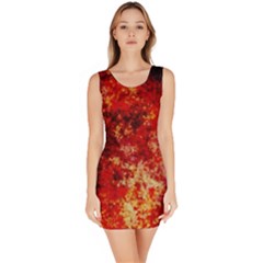 Background Art Abstract Watercolor Bodycon Dress