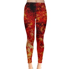 Background Art Abstract Watercolor Leggings 