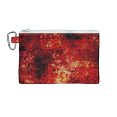 Background Art Abstract Watercolor Canvas Cosmetic Bag (medium)