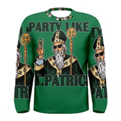  St  Patricks Day  Men s Long Sleeve Tee by Valentinaart