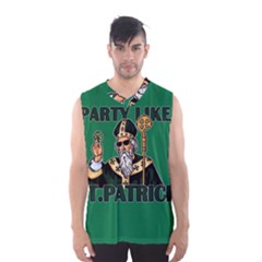  St  Patricks Day  Men s Basketball Tank Top by Valentinaart