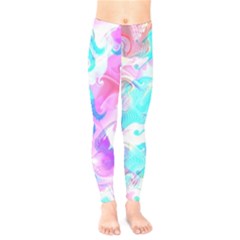 Background Art Abstract Watercolor Pattern Kids  Legging by Nexatart