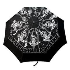  St  Patricks Day  Folding Umbrellas by Valentinaart