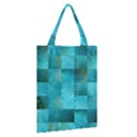 Background Squares Blue Green Classic Tote Bag View2