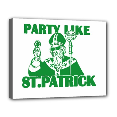  St  Patricks Day  Canvas 14  X 11 