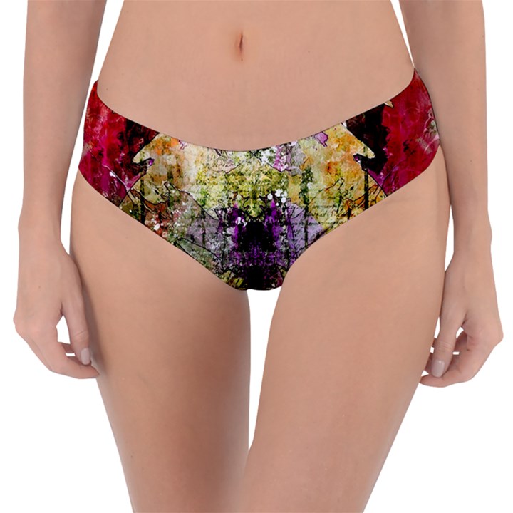 Background Art Abstract Watercolor Reversible Classic Bikini Bottoms