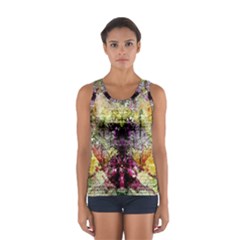 Background Art Abstract Watercolor Sport Tank Top  by Nexatart