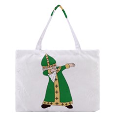  St  Patrick  Dabbing Medium Tote Bag by Valentinaart