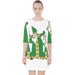  St  Patrick  Dabbing Pocket Dress by Valentinaart