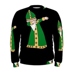  St  Patrick  Dabbing Men s Sweatshirt by Valentinaart