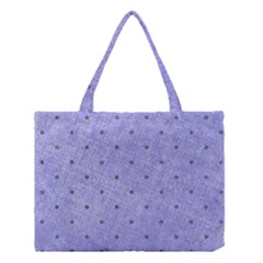 Dot Blue Medium Tote Bag