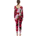 Roses Pink Long Sleeve Catsuit View2