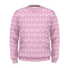 Damask Pink Men s Sweatshirt by snowwhitegirl