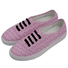 Damask Pink Men s Classic Low Top Sneakers