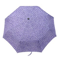 Knitted Wool Lilac Folding Umbrellas by snowwhitegirl