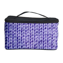 Knitted Wool Lilac Cosmetic Storage Case