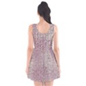 Knitted Wool Pink Light Scoop Neck Skater Dress View2