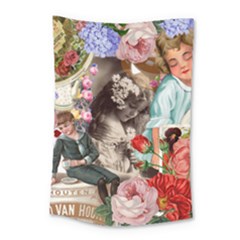 Victorian Collage Small Tapestry by snowwhitegirl