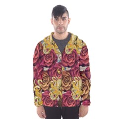 Octopus Floral Hooded Wind Breaker (men)