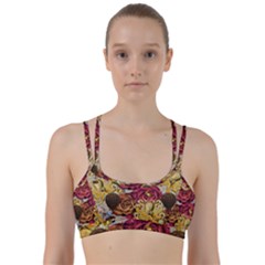 Octopus Floral Line Them Up Sports Bra by snowwhitegirl