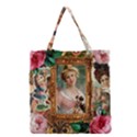 Victorian Collage Of Woman Grocery Tote Bag View1