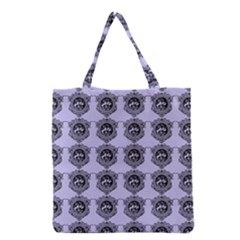 Three Women Blue Grocery Tote Bag