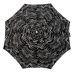 Dark Abstract Pattern Straight Umbrellas