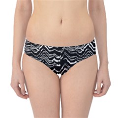 Dark Abstract Pattern Hipster Bikini Bottoms by dflcprints